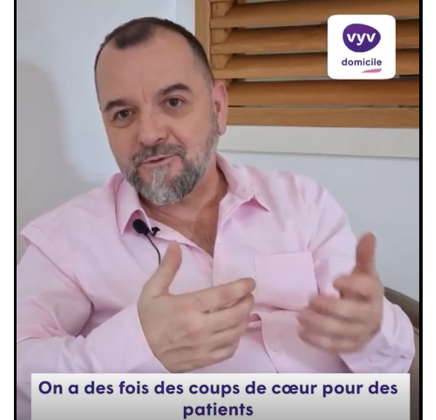 Jérome en moment de l'interview
