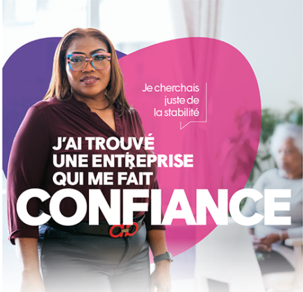 Lola, auxiliaire de vie à domicile