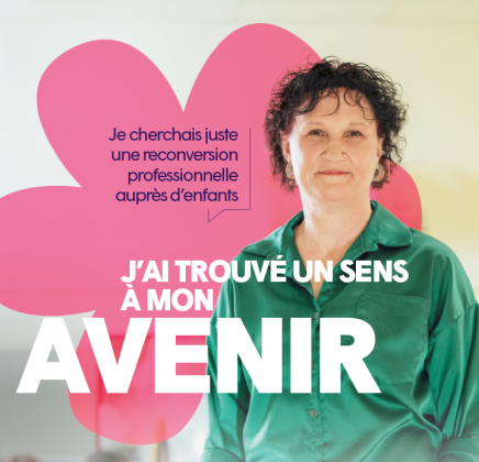 Dominique, accompagnante éducative petite enfance