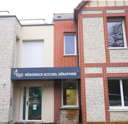 La façade de la résidence Séraphine