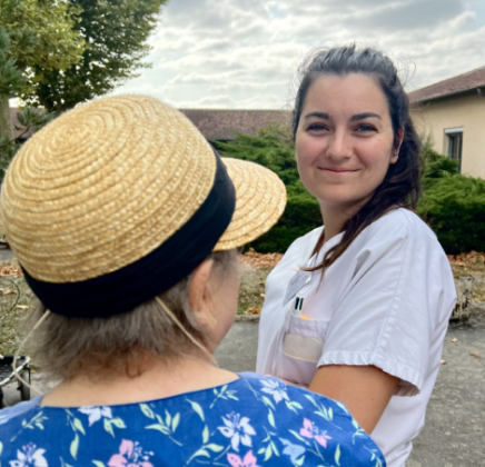 Une soignante de VYV 3 Terres d'Oc