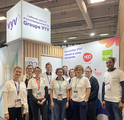 Les équipes VYV 3 au salon infirmier