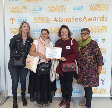 La Ruche des Loulous a obtenu le prix régional Grand Est aux Girafes Awards
