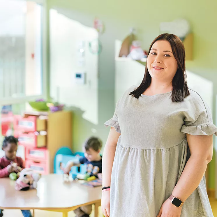 travailler dans une crèche