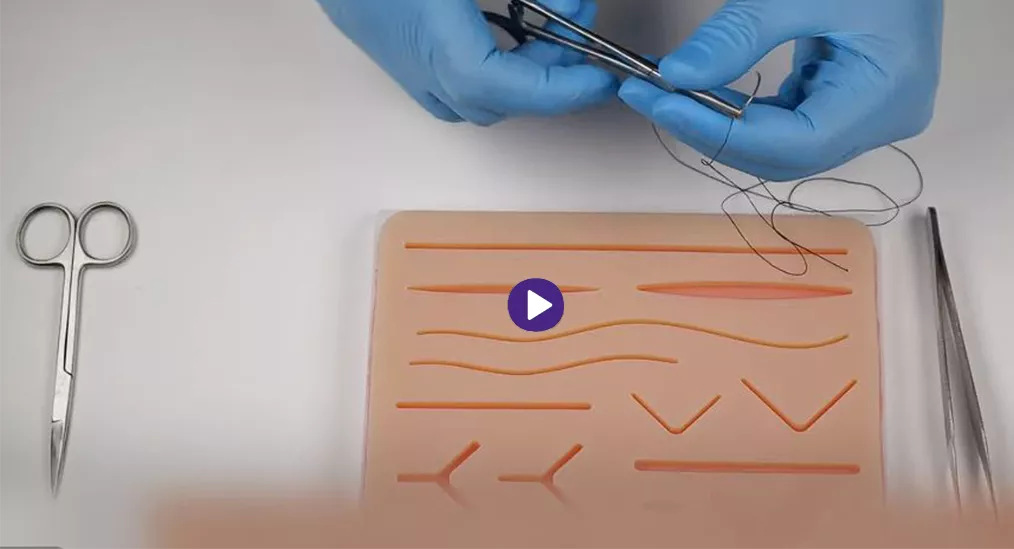 Tuto suture dentaire